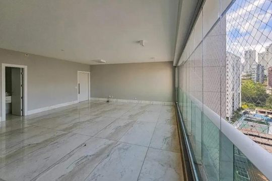 Sala de apartamento para alugar com 4 quartos, 195m² em Vila da Serra, Nova Lima