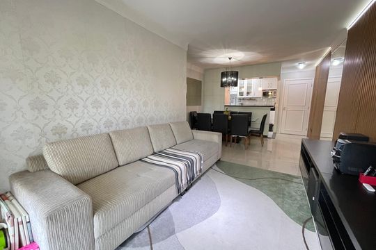 Sala de apartamento à venda com 3 quartos, 90m² em Cidade São Francisco, São Paulo