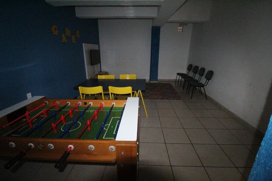 Área comum - Sala de Jogos de apartamento para alugar com 2 quartos, 54m² em Conjunto Residencial Trinta E Um de Marco, São José dos Campos