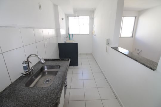 Cozinha de apartamento para alugar com 2 quartos, 54m² em Conjunto Residencial Trinta E Um de Marco, São José dos Campos