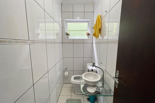 Banheiro de casa para alugar com 3 quartos, 186m² em Jaguaré, São Paulo