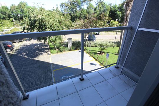 Sala - Varanda de apartamento à venda com 2 quartos, 55m² em Barra Olímpica, Rio de Janeiro
