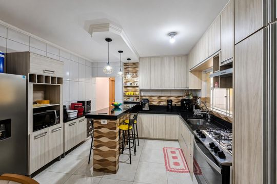 Cozinha de casa para alugar com 4 quartos, 186m² em Vila Francisca, Campinas