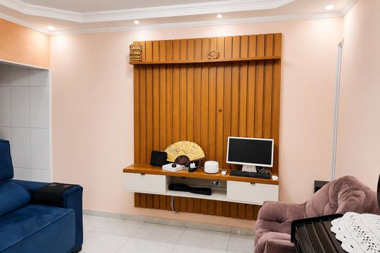 Sala de casa para alugar com 4 quartos, 186m² em Vila Francisca, Campinas