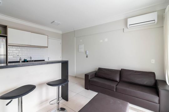 Sala de apartamento para alugar com 1 quarto, 40m² em Santana, São Paulo