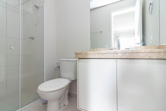 Banheiro de apartamento para alugar com 1 quarto, 40m² em Santana, São Paulo