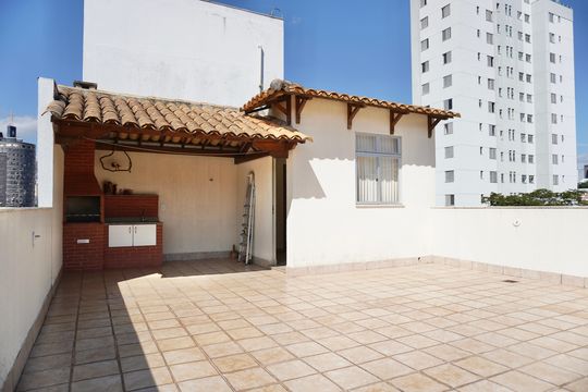 Área da Cobertura de apartamento à venda com 3 quartos, 174m² em Floresta, Belo Horizonte