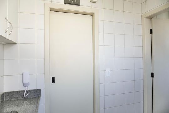 Cozinha de apartamento à venda com 3 quartos, 174m² em Floresta, Belo Horizonte