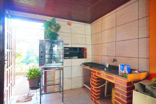 Churrasqueira de casa à venda com 3 quartos, 120m² em Campina, São Leopoldo