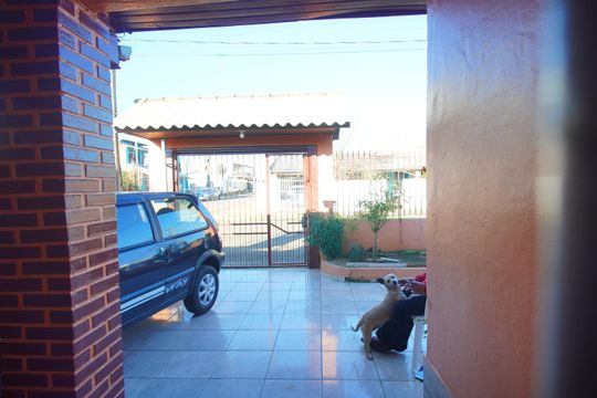 Vista da Sala de casa à venda com 3 quartos, 120m² em Campina, São Leopoldo