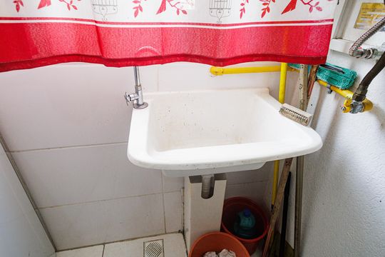 Área de Serviço de apartamento à venda com 2 quartos, 45m² em Campo Grande, Rio de Janeiro