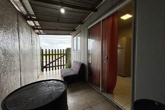 Área externa de casa para alugar com 1 quarto, 25m² em Campeche, Florianópolis