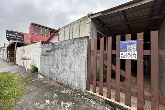 Fachada de casa para alugar com 1 quarto, 25m² em Campeche, Florianópolis