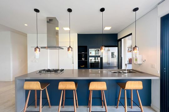 Cozinha de casa de condomínio à venda com 3 quartos, 308m² em Alphaville, Santana de Parnaíba