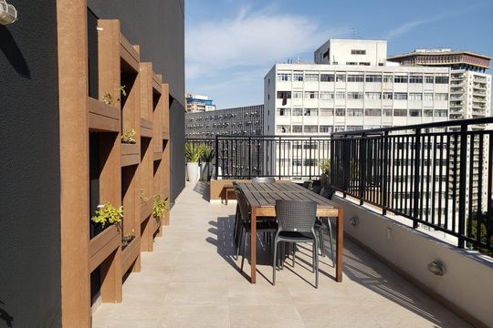 Área comum de kitnet/studio à venda com 1 quarto, 22m² em Centro Histórico de São Paulo, São Paulo