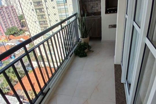 Varanda de apartamento à venda com 3 quartos, 85m² em Jardim, Santo André