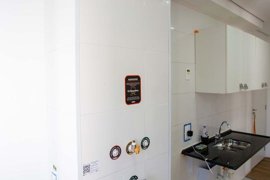 Área de Serviço de apartamento à venda com 2 quartos, 45m² em Jardim Concordia, Diadema