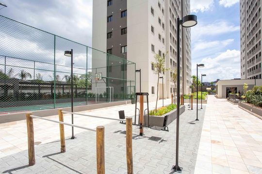 Área comum de apartamento à venda com 2 quartos, 45m² em Jardim Concordia, Diadema