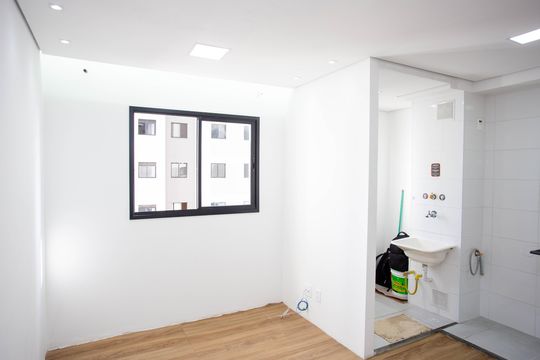 Sala de apartamento à venda com 2 quartos, 45m² em Jardim Concordia, Diadema