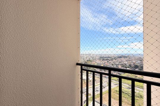 Sacada de apartamento à venda com 2 quartos, 54m² em Jardim do Lago, Jundiaí