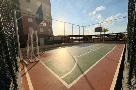 Área comum - Quadra de apartamento à venda com 2 quartos, 54m² em Jardim do Lago, Jundiaí