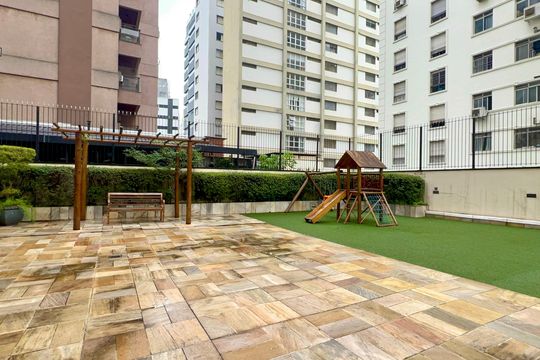 Área comum de apartamento para alugar com 3 quartos, 330m² em Jardim Paulista, São Paulo