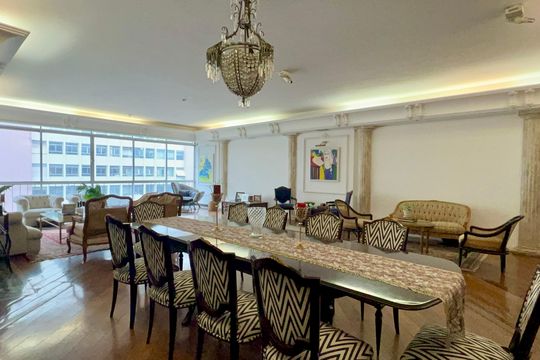 Sala de Jantar de apartamento para alugar com 3 quartos, 330m² em Jardim Paulista, São Paulo