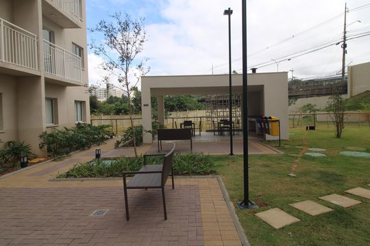 Área comum - Churrasqueira de apartamento para alugar com 2 quartos, 34m² em Socorro, São Paulo