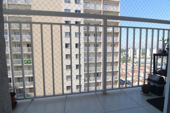 Sacada de apartamento para alugar com 2 quartos, 34m² em Socorro, São Paulo