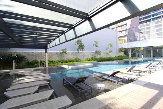 Área Comum - Piscina de apartamento à venda com 3 quartos, 176m² em Vila Olímpia, São Paulo