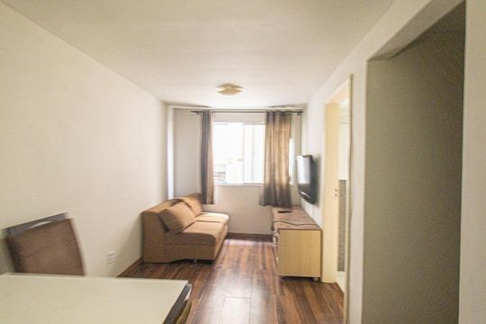 Sala de apartamento à venda com 1 quarto, 35m² em Portão, Curitiba