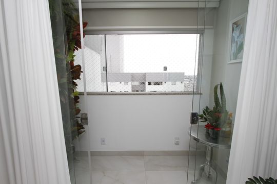 Varanda da Sala de apartamento para alugar com 4 quartos, 130m² em Betânia, Belo Horizonte