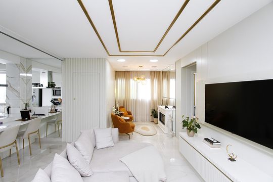 Sala de apartamento para alugar com 4 quartos, 130m² em Betânia, Belo Horizonte
