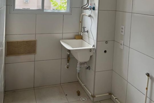 Sala/Cozinha de apartamento para alugar com 2 quartos, 36m² em Neves, São Gonçalo