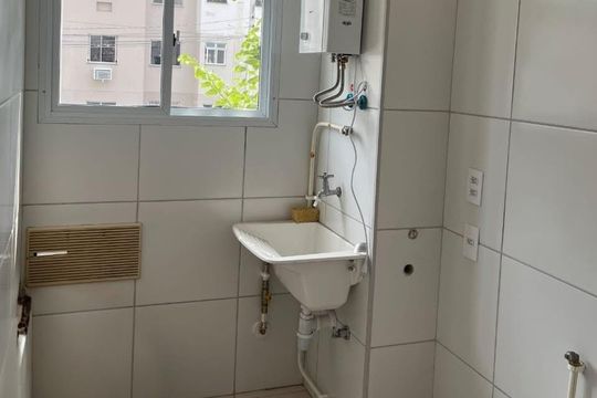 Sala/Cozinha de apartamento para alugar com 2 quartos, 36m² em Neves, São Gonçalo