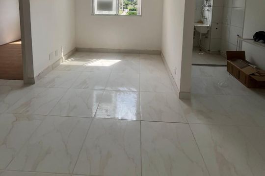 Sala/Cozinha de apartamento para alugar com 2 quartos, 36m² em Neves, São Gonçalo