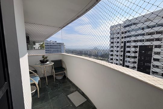 Varanda de apartamento para alugar com 2 quartos, 66m² em Recreio dos Bandeirantes, Rio de Janeiro