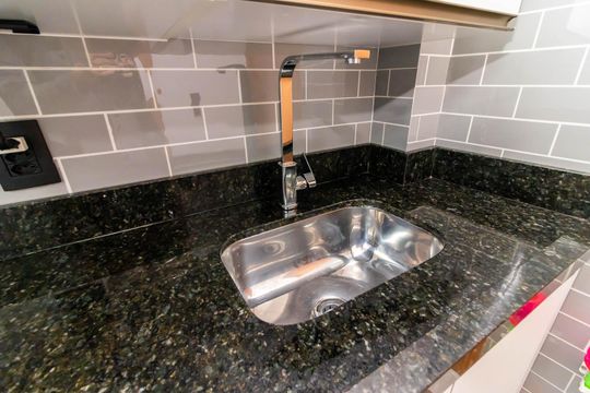 Cozinha de apartamento à venda com 1 quarto, 25m² em Santana, São Paulo