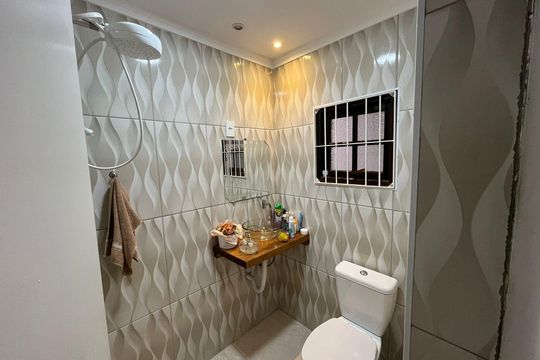 Banheiro de casa para alugar com 3 quartos, 200m² em Jardim Imperador (Zona Leste), São Paulo