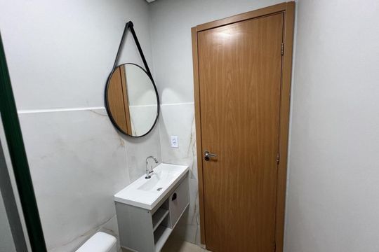 Banheiro de apartamento para alugar com 2 quartos, 42m² em Ipiranga, Ribeirão Preto