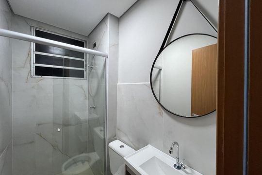 Banheiro de apartamento para alugar com 2 quartos, 42m² em Ipiranga, Ribeirão Preto