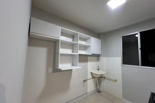 Cozinha de apartamento para alugar com 2 quartos, 42m² em Ipiranga, Ribeirão Preto