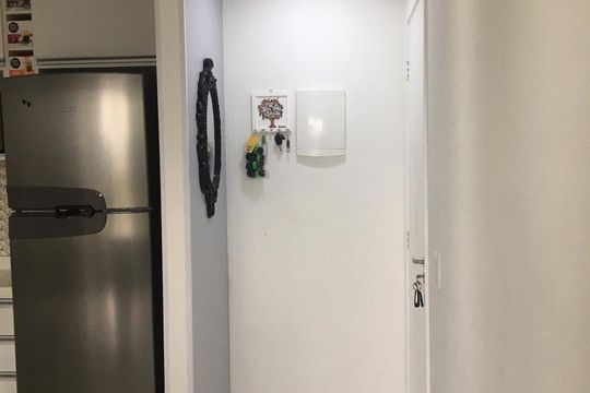 Cozinha de apartamento para alugar com 3 quartos, 55m² em Jardim Isis, Cotia