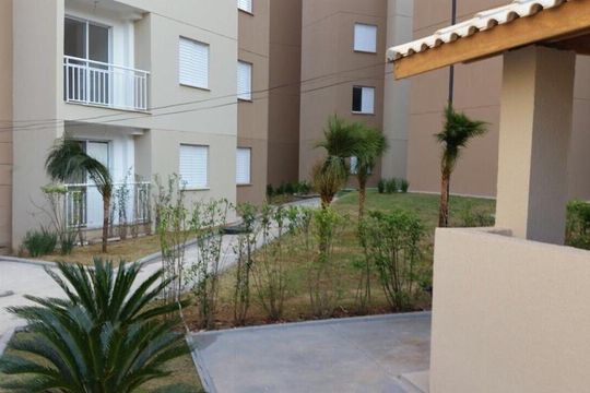 Área externa de apartamento para alugar com 3 quartos, 55m² em Jardim Isis, Cotia