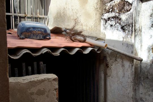 Área Externa - Canil de casa à venda com 3 quartos, 75m² em Carlos Prates, Belo Horizonte