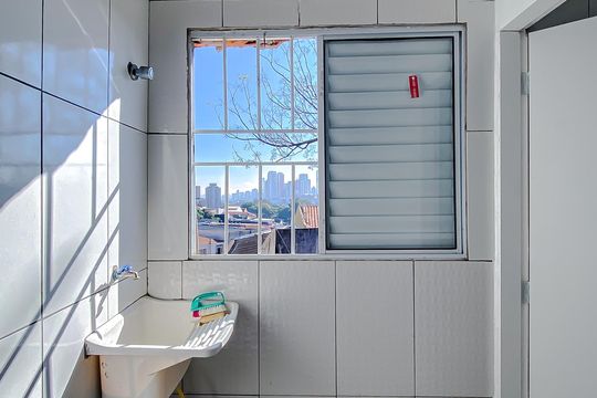 Cozinha e Área de Serviço de apartamento para alugar com 1 quarto, 30m² em Vila Oratorio, São Paulo