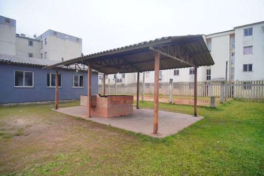 Área comum - Churrasqueira de apartamento à venda com 2 quartos, 46m² em Campina, São Leopoldo