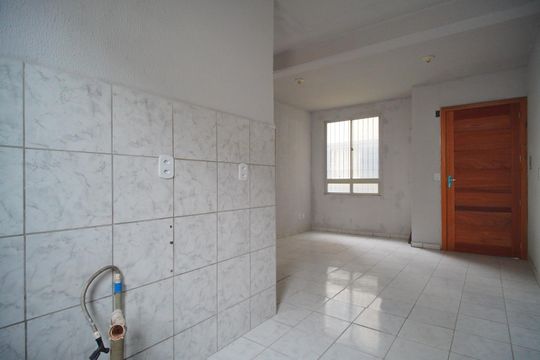 Cozinha de apartamento para alugar com 2 quartos, 46m² em Campina, São Leopoldo