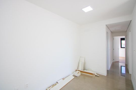 Sala de apartamento para alugar com 3 quartos, 93m² em Campestre, Santo André