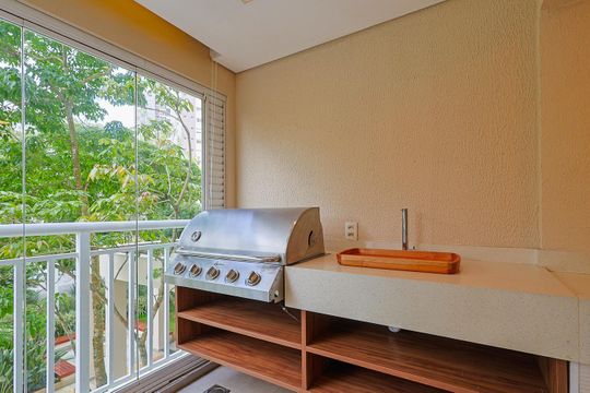 Varanda Gourmet de apartamento para alugar com 3 quartos, 96m² em Morumbi, São Paulo